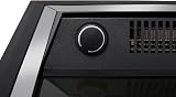Dimplex Glen Fulford Inset Electric Fire Black Stainless Steel Optiflame 2KW view 7