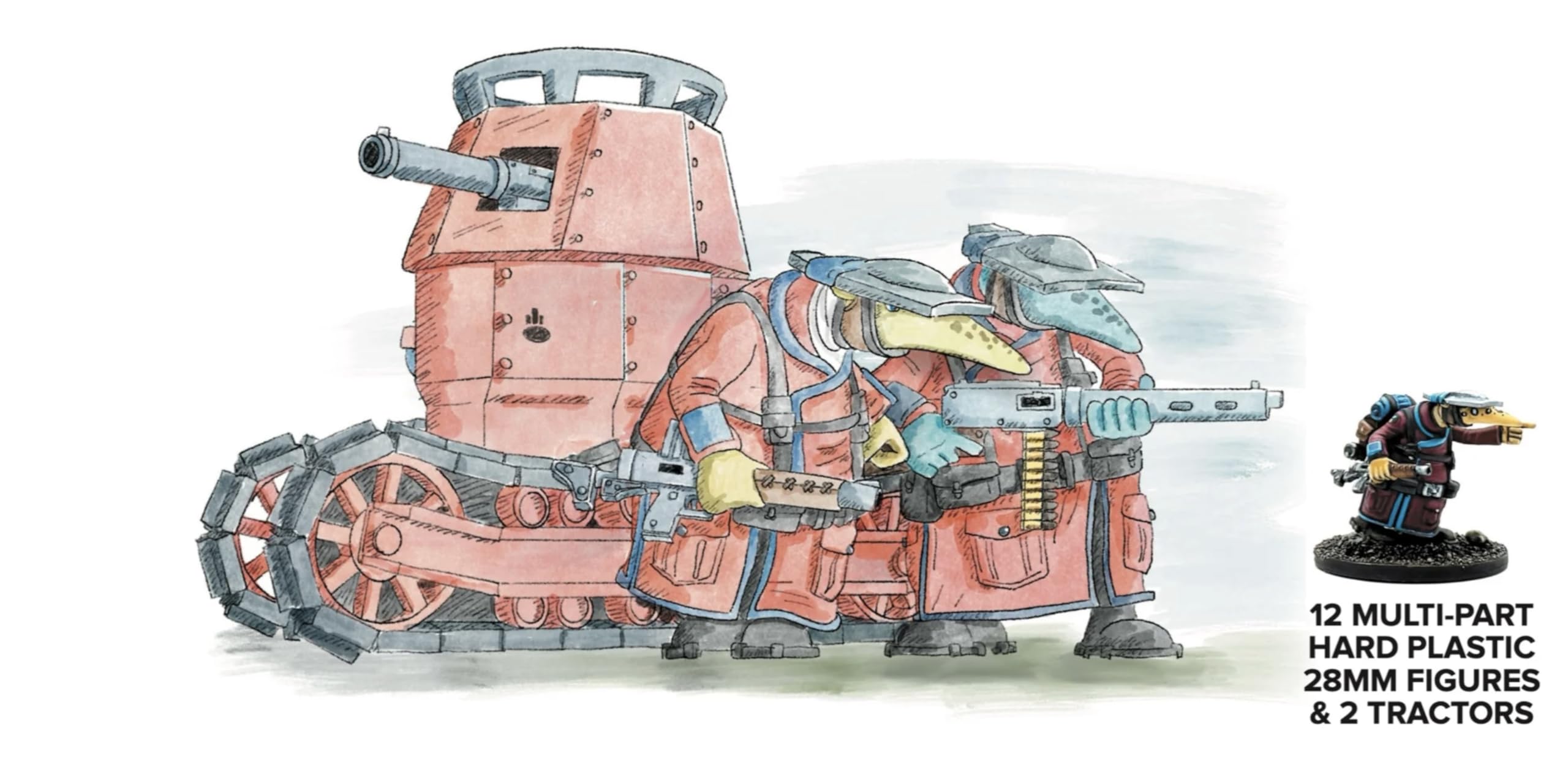 Wargames Atlantic, This Quar's War, Quar Fidwog Infantry, 28mm Hard Plastic Miniatures