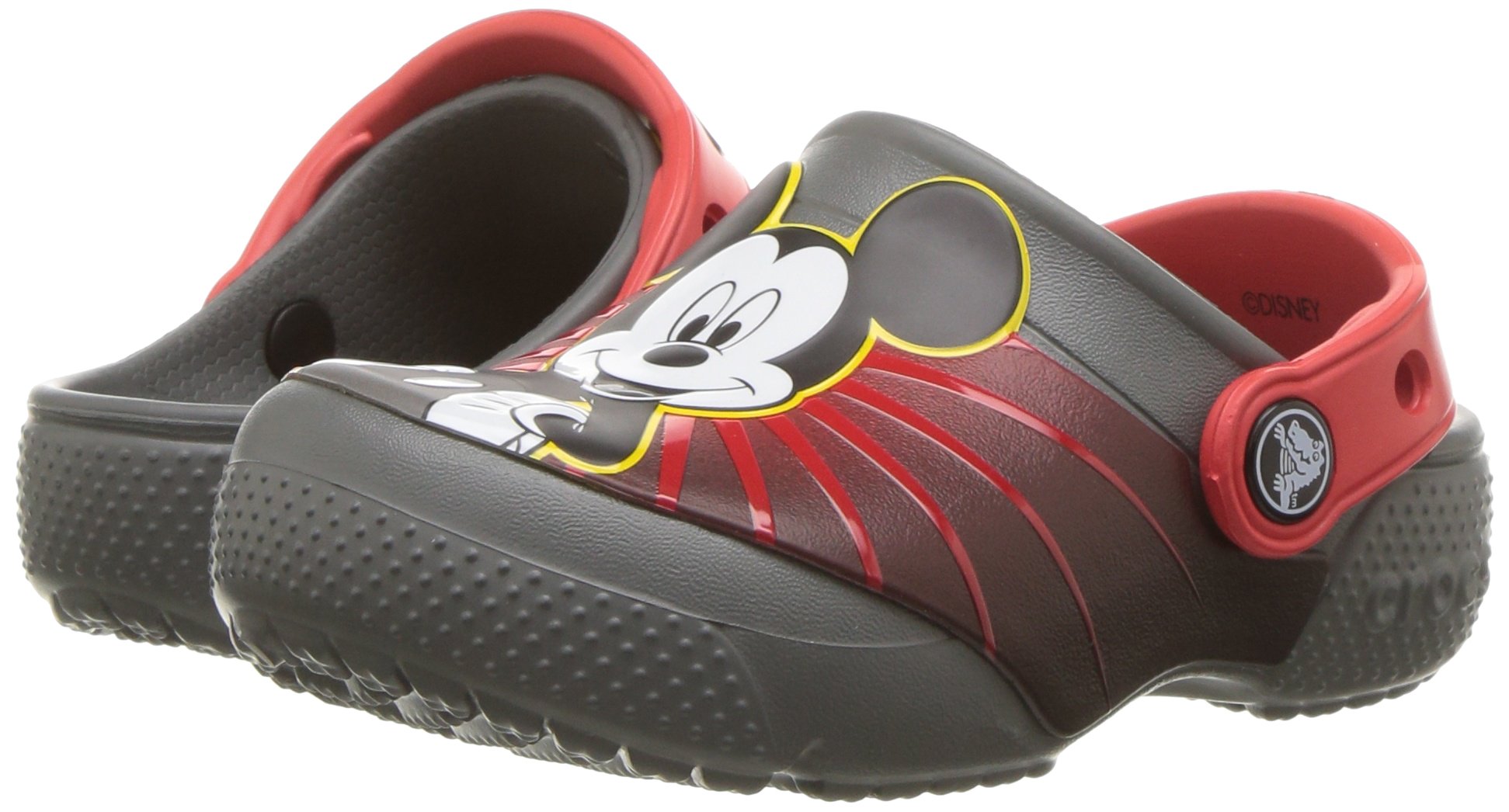 mickey mouse 90th birthday crocs