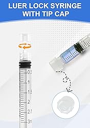3mL Luer Lock Syringe with Cap - Sterile