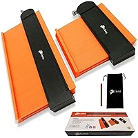 Lionz Contour Gauge Profile Tool With Adjustable Lock Inch Super Gauge Outline Shape Duplicator Tool Copy Angles Odd Shapes Tools Men Handyman Diy Carpent