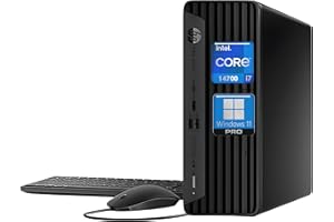 HP ProDesk SFF 400 G9 Business Desktop Computer, 14th Gen Inte i7-14700(20-Cores/28-Threads), 16GB DDR5 RAM,1.5TB Storage, Small Form Factor, Type-C, DisplayPorts, Wi-Fi, HDMI, Windows 11