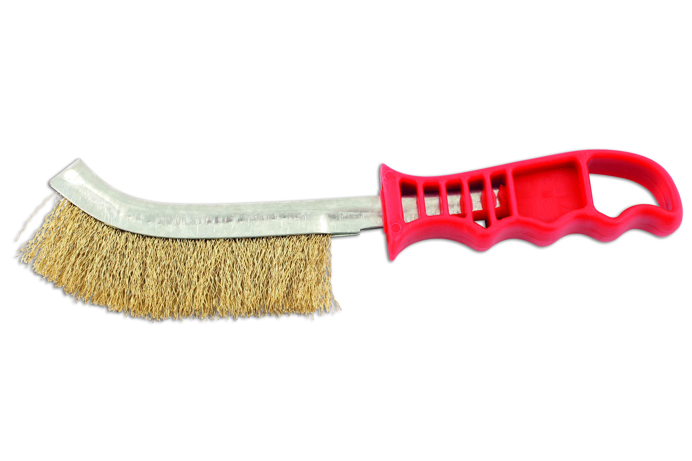 Connect 32124 Abracs Brass Wire Scratch Brush 4pc