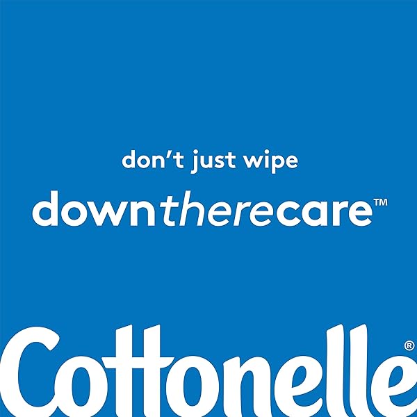 COTTONELLE FLUSHABLE WET WIPES FOR ADULTS, 1 FLIP-TOP PACK, 42 WIPES, ALCOHOL-FREE, PLASTIC FREE