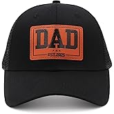 Father's Day Birthday Gifts Dad Hats for Men,Adjustable Worlds Best Dad Hat Gifts for Dad Husband Papa from Daughter Son