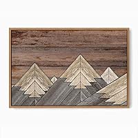 Framed Canvas Wall Art Colorful Abstract Canvas Prints Home Artwork Decoration for Living Room,Bedroom - 16x24 inches