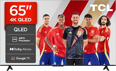65T69C - TV QLED 65 (165 cm) - 4K UHD 3840x2160 - HDR10+ - Android TV - 3xHDMI 2.1 - WiFi