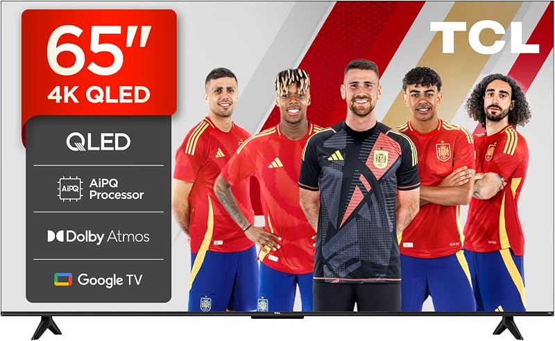 65T69C - TV QLED 65 (165 cm) - 4K UHD 3840x2160 - HDR10+ - Android TV - 3xHDMI 2.1 - WiFi