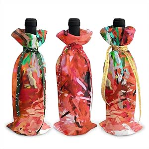 Red Wine Bag,Cubiertas De Botella De Vino Tinto De Regalo Creativo De