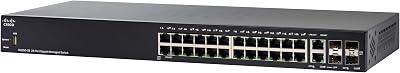 Cisco SG350-28-K9-EU 28-Port Gigabit Managed Network Switch