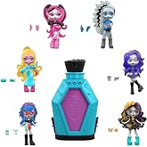 Monster High Little Frights Mini Doll (Characters May Vary) | Single Mini Doll Included, Surprise 3-inch Figure in Display Coffin with Water Reveal and Charm Accessories