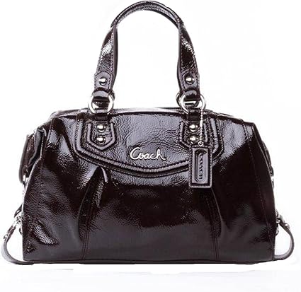 coach ashley leather satchel