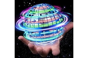 Flying Ball,2023 Boomerang Hover Ball,Cosmic Globe Infinity Floating Orb Toy,Galactic Fidget Spinner Magic Nebula Space Led D