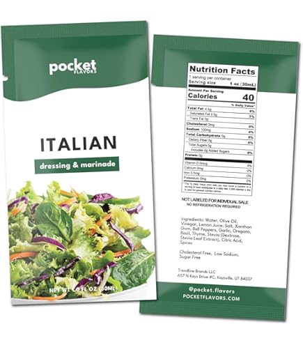 Amazon.com : Marzetti Italian Dressing, Light, 1.5 Ounce (Pack of 60) :  Grocery & Gourmet Food