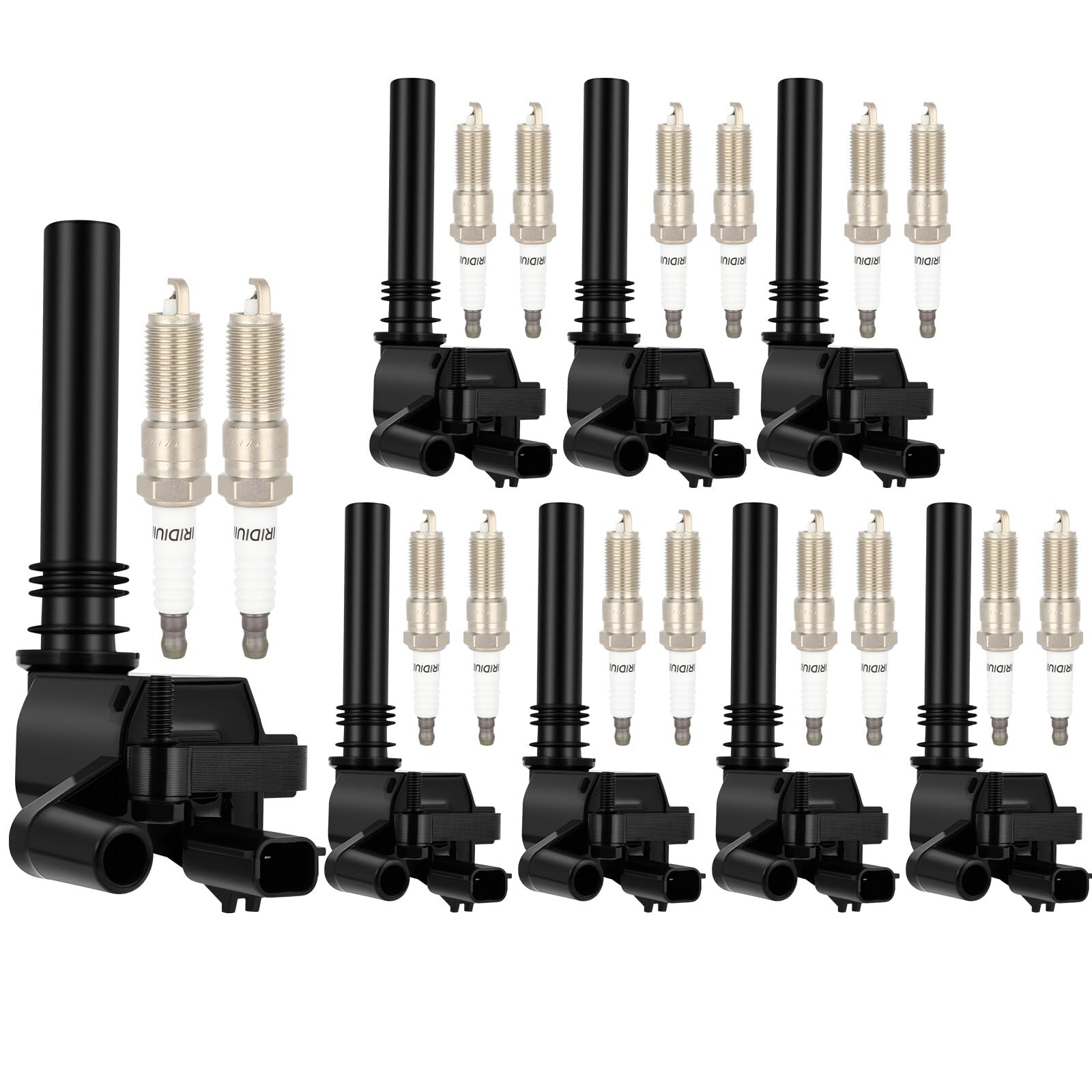 Photo 1 of **FINAL SALE**MISIING PIECES&***ECCPP UF378 8 ignition coils with 16 iridium Spark Plugs 5306 for Chrysler for Dodge for Jeep Magnum Gran Cherokee 300 UF378