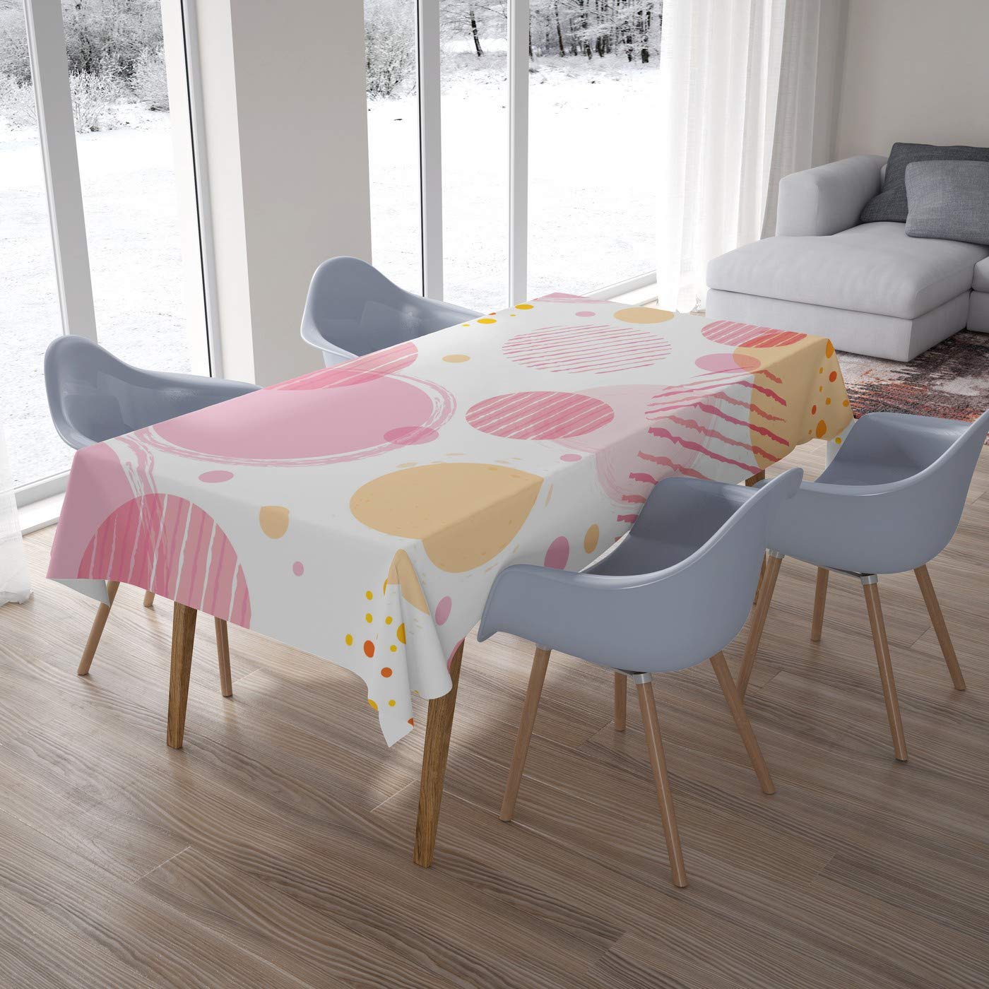Bonamaison Kitchen Decoration, Tablecloth, 140cm x 200cm - Designed and Manufactured in Turkey