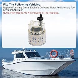 CARMOCAR R12T Fuel Filter and Nylon Collection bowl