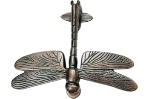 Akatva Solid Brass Door Knocker for Front Door-Handmade Door Knocker -Exterior Home Door Knocker for Doors – Solid Brass Door Knocker – Knocker for Doors–Antique Style Door Knocker (Oil Rubbed Bronze)