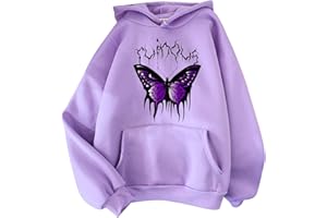 ADJHDFH Hoodies For Women Women's Print Long Sleeved Sweatshirt Blouse Pullover Solid Color Hooded Tan Hoodie