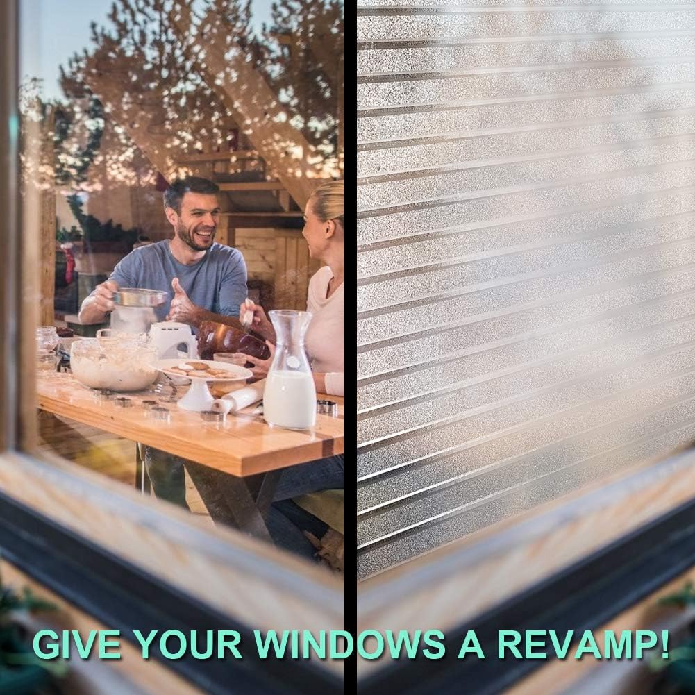 rabbitgoo Window Film Privacy Film for Glass Windows Static Cling 90 x 200 cm - Image 5