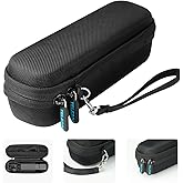 TELESIN Small Case for DJI Pocket 3, Mini Size Lens Case Portable Carry Cases with Hand Strap Double Zipper Full Protector for Osmo Pocket 3 Accessories
