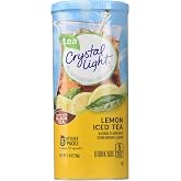 Crystal Light Lemon Iced Tea Drink Mix, 12-Quart Canister (Pack of 3)