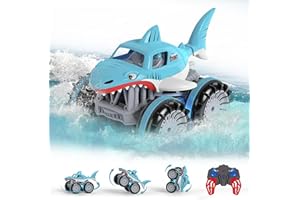 Snowall Remote Control Car Amphibious,Remote Control Monster truck,2.4Ghz 360° Rotation All Terrain rc truck,Remote control car for boys 4-7,RC cars for boys age 8-12,Rc cars for adults