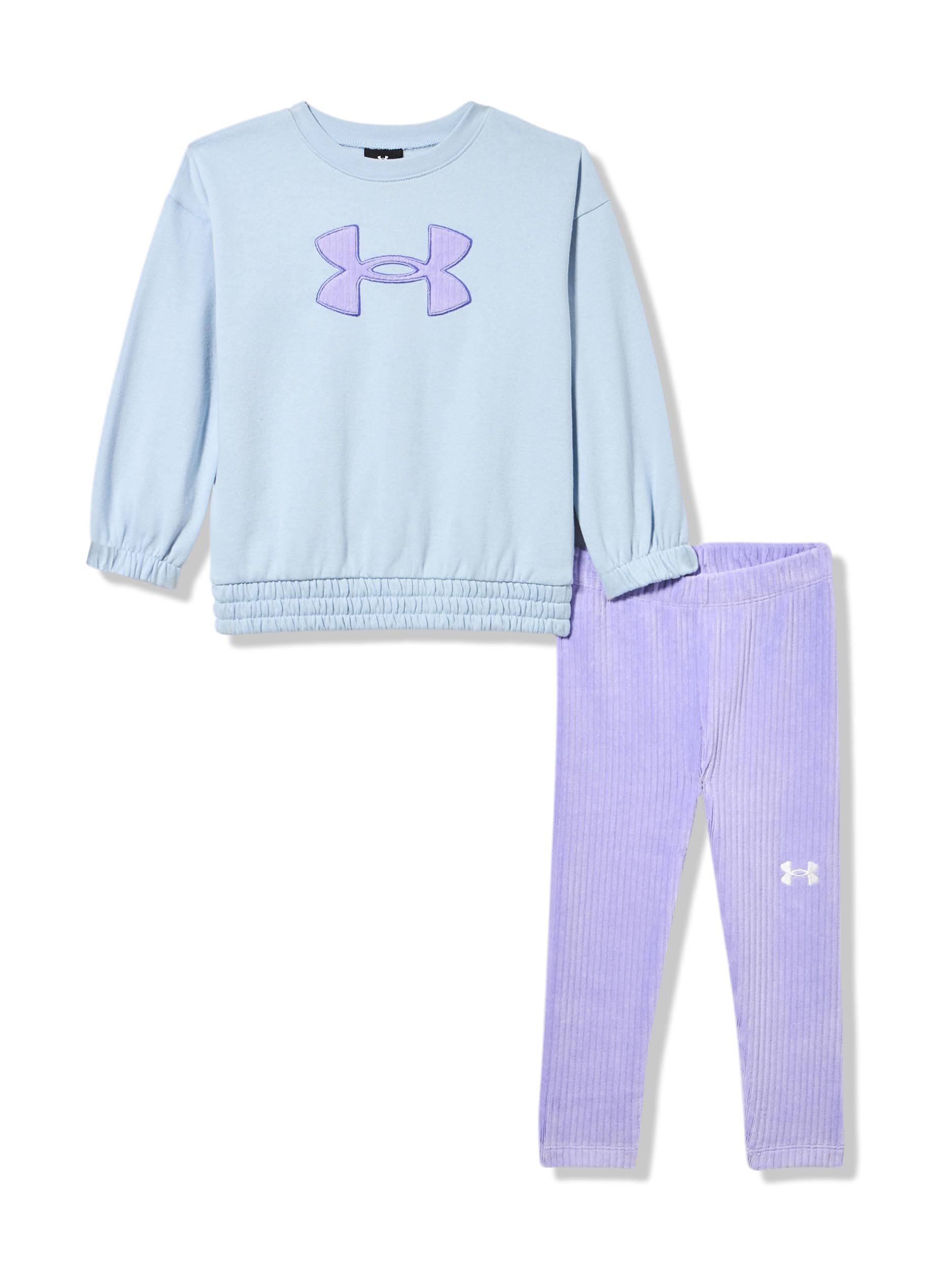 Under Armour UA Tunic Hoodie & Velour Leggings Set Image
