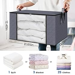Fab totes 3-Pack Clothes Storage, Foldable Blanket