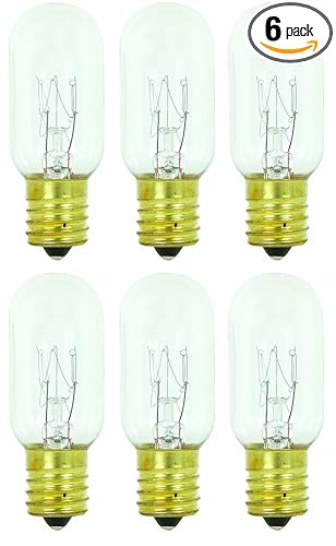 Amazon.com: Pack de 6 25t8 25 W de una foco incandescente ...