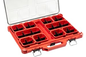 Dividers Only Packout NOT included - Low Profile Bin Dividers for MIlwaukee™ PACKOUT™, 8 Small 4-Way Breakaway Bins and 2 Lar