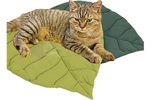 REGODI Reversible Fluffy Cat Bed Mat & Dog Bed Mat - Ultra Soft Non-Slip Pet Mat, Washable Indoor Cat Beds for Indoor Cats, C