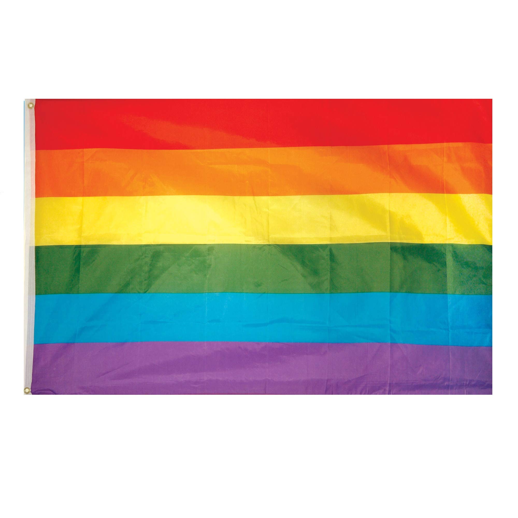 Multicolor Flag Banner (13 x 8 cm) 1 Pc. - Vibrant Rainbow Design, Perfect for Pride Events, Decoration, & Celebrations