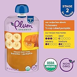 Plum Organics Stage 2 Organic Baby Food - Banana