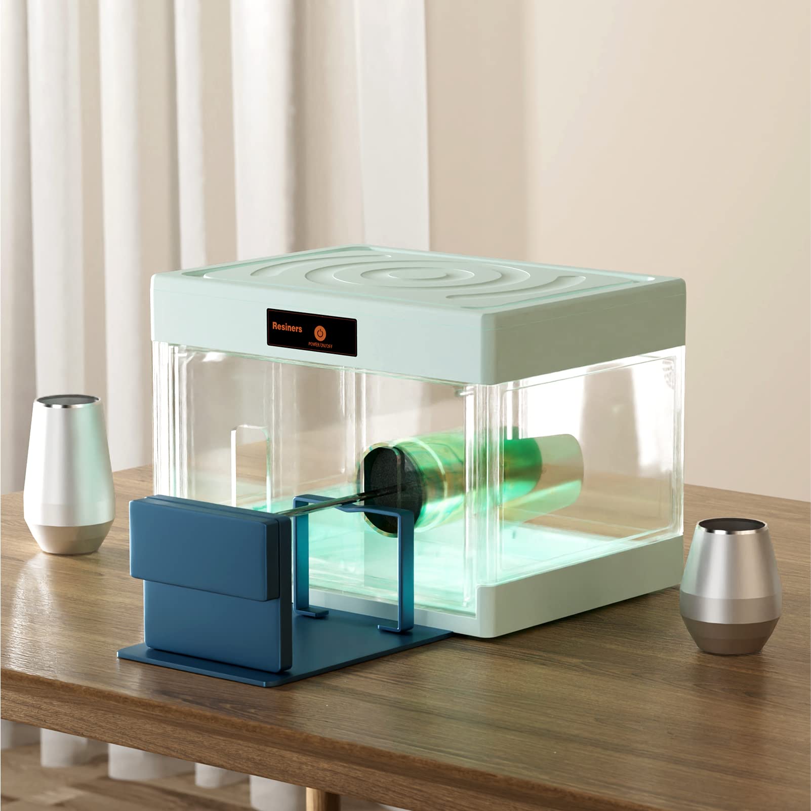 Resiners Resin Dryer for Cup Turner, 1 Hour Tumbler Craft Finished, Epoxy Resin Curing Machine for Cup Turners for Tumblers, Resin Tools for Fast Drying