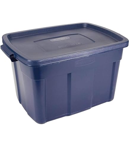 Amazon.com: Rubbermaid Roughneck Tote Storage Container, 25-Gallon