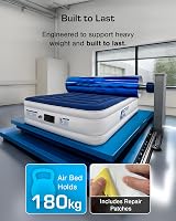 Active Era Luxury Double Inflatable Mattress with Built-in Pump 193x137x36.5cm view 6