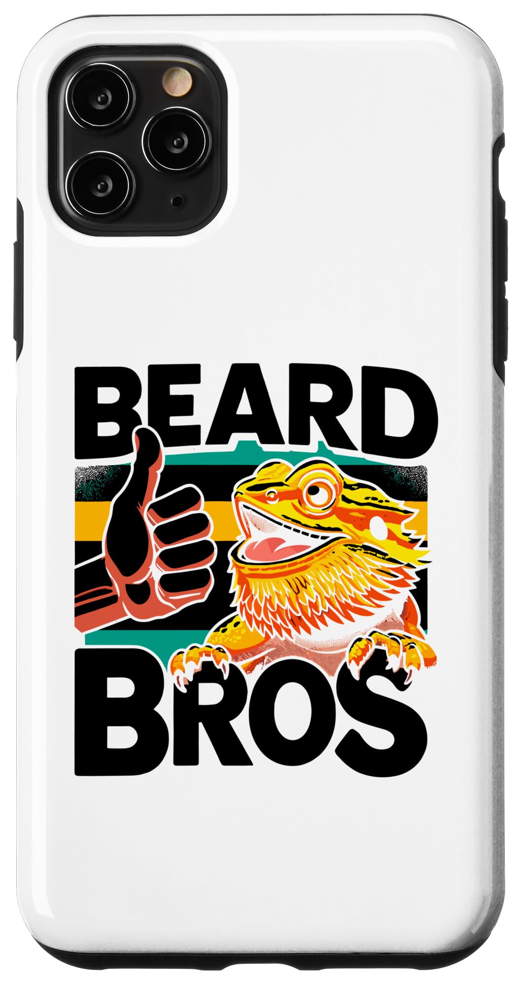 iPhone 11 Pro Max Beard Bros Bearded Dragon Lizard Reptile Lover Case