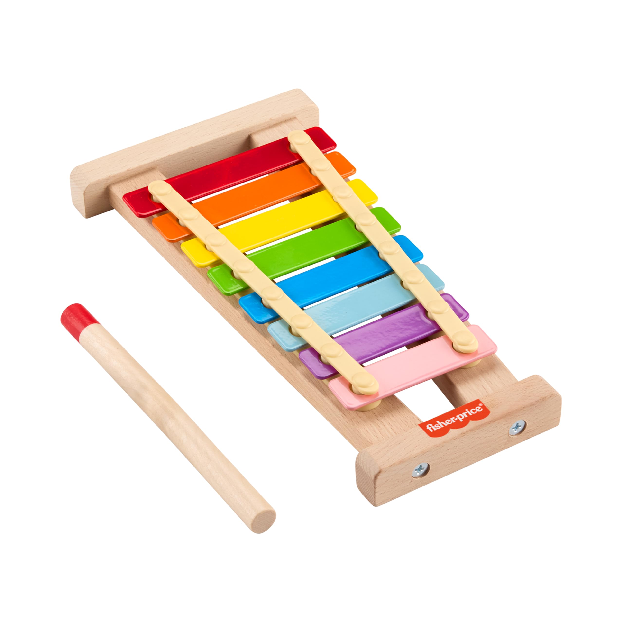 Fisher-Price Wood Toddler Toy Xylophone, Wooden Musical Instrument for Developmental Play Preschool Kids Ages 2+ Years, HXV13 โ image 1