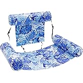 Inflatable Pool Float for Adults – Heavy Duty Floating Lounge Chair & Pool Noodle for Summer, Beach, Lake & Pool Parties – Comfortable Water Lounge for Relaxing & Fun