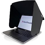 SunShader 3 (NEW) - Laptop Sun Shade, Heat Shield & Anti-Glare Privacy Screen (Medium, Charcoal Grey) US Patent 10963010