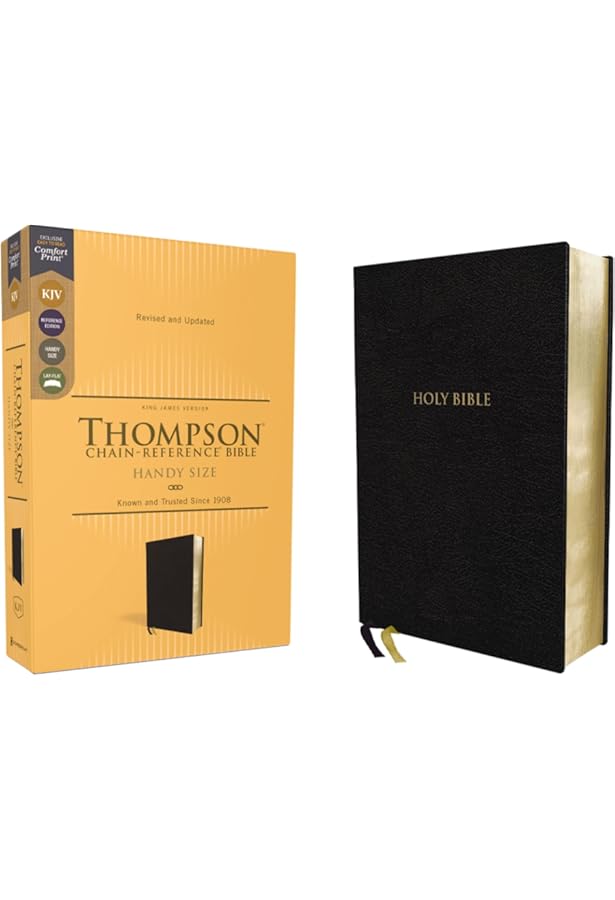 KJV, Thompson Chain-Reference Bible, Handy Size, Leathersoft