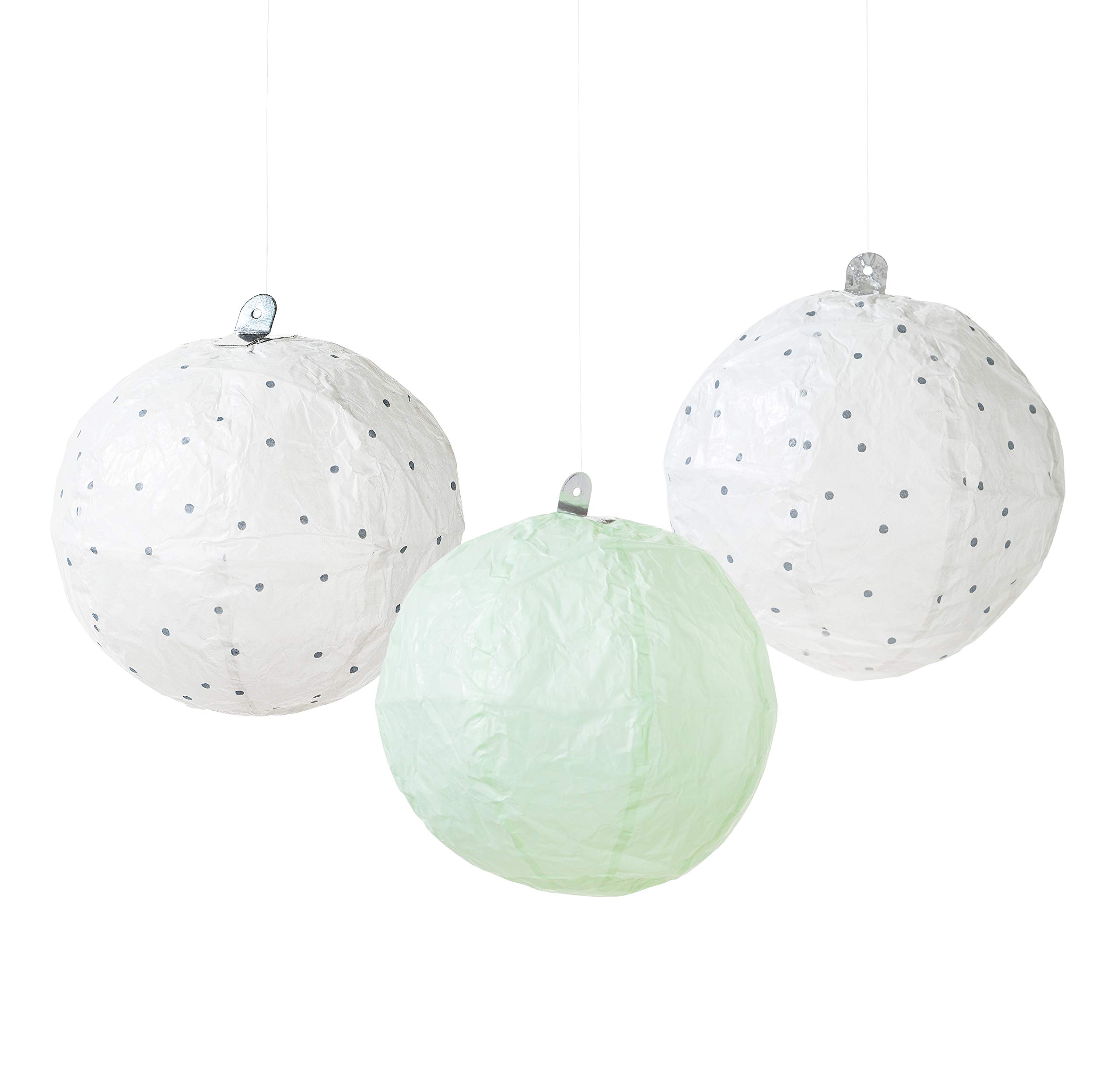 Talking Tables PAPERBALL Newborn Celebration Shower New Baby Welcome Born to Be Loved Paper Balloons 3Pk