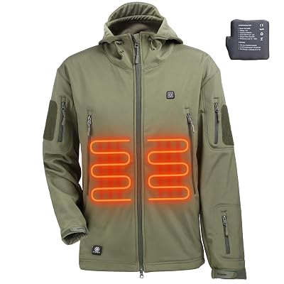 Buy ITIEBO Mens Heated Jacket Electric 
