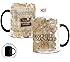 Morphing Mugs Harry Potter (Marauder's Map) Ceramic Mug, Black