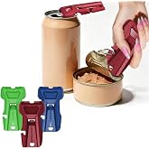 3-Pack Colorful Can Tab Openers, Soda Can Openers &amp; Soda Can Lids, Tab Opener for Coke, Beer, Soda, and Cans (Multicolor)