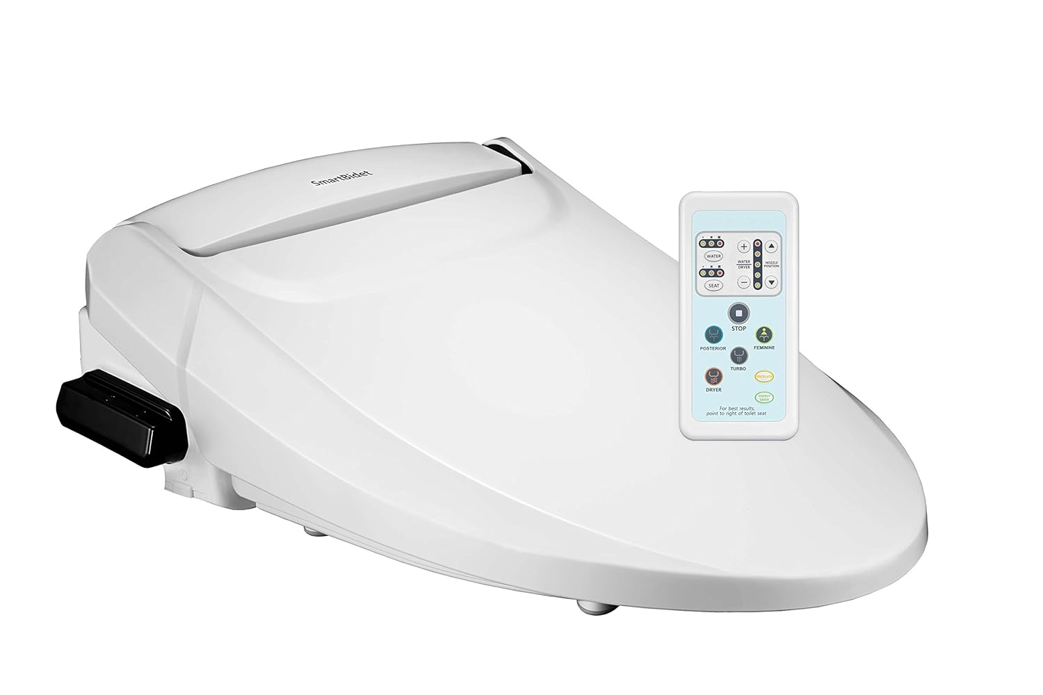 SmartBidet SB1000 Electric Bidet Seat for Elongated Toilets with