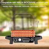 PEUTIER Stainless Steel Grill Rack for Ninja Woodfire BBQ Smoker Camping view 7