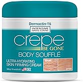 Dermactin Crepe Be Gone Body Souffle Classic - Large 12 ounce - Ultra Hydrating Crepe Skin Firming Cream for Neck,Chest, Arms & Legs