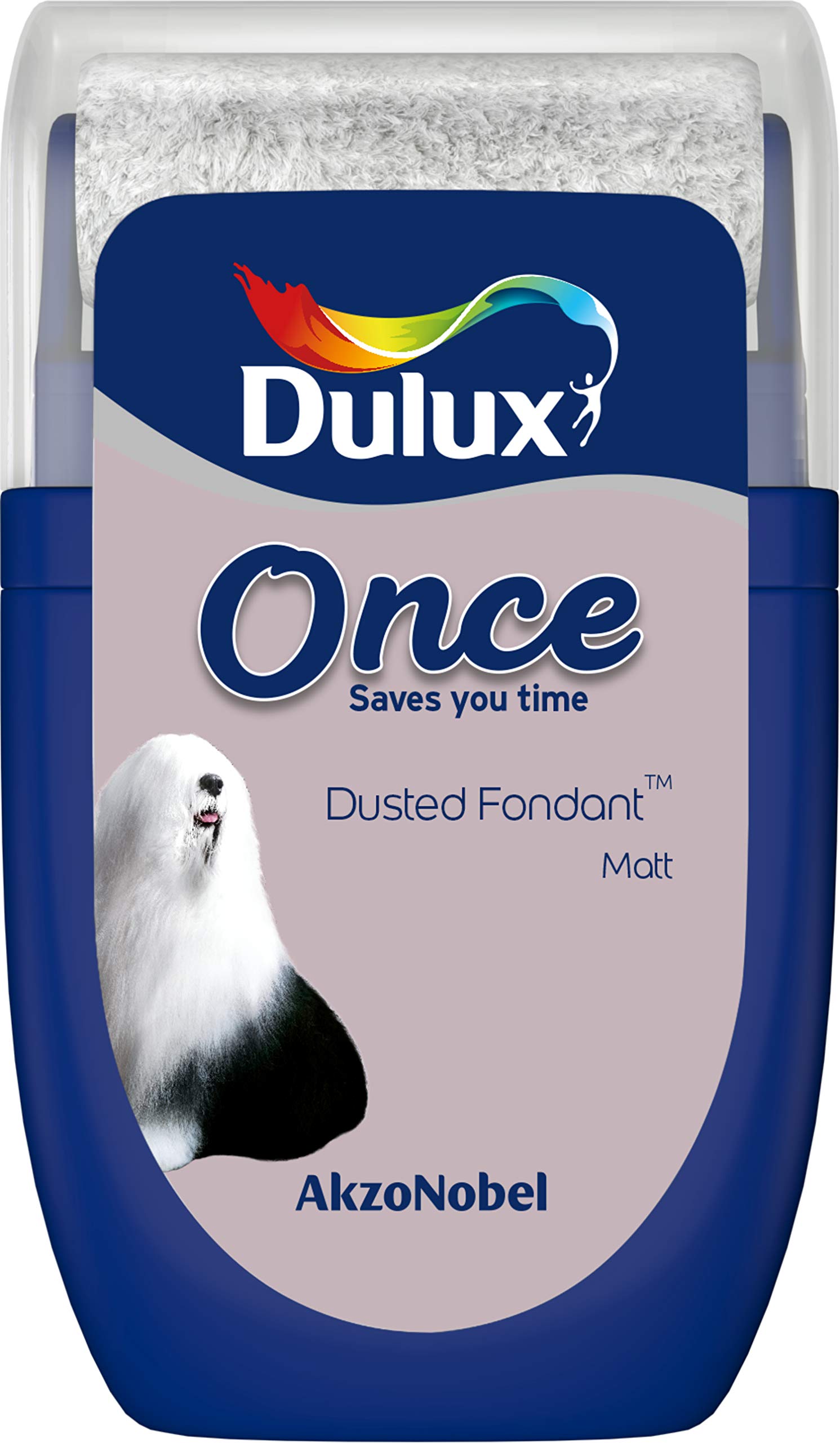 Dulux Once Tester Paint - Dusted Fondant - 30ML